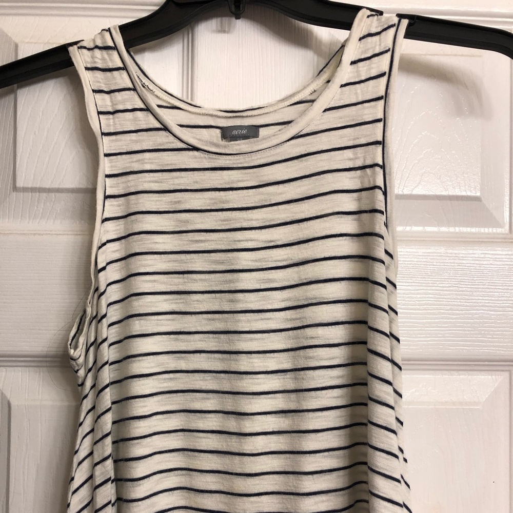 Aerie tank. Summer, cropped